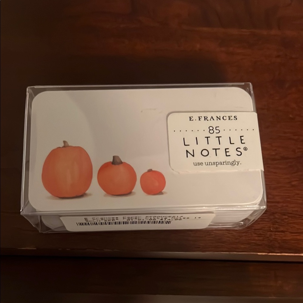 Pumpkin Little Notes